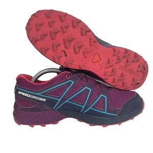 Salomon Speedcross Women's Sz 6 Purple Outdoor Trail Hiking  FTY: 159817 #398409